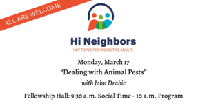 Hi Neighbors Speakers Program