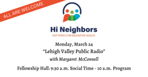 Hi Neighbors Speakers Program