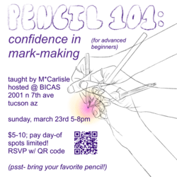 Pencil 101: Confidence in Mark-Making