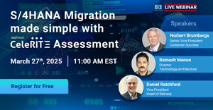S/4HANA Migration made simple with CeleRITE Assessment