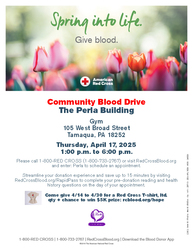 Tamaqua Community Blood Drive