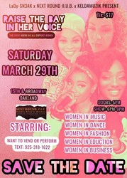 Lady Sne3k & Keldamuzik Present: Raise the Bay – In Her Voice!