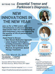 Beyond The Essential Tremor & Parkinson's Diagnosis