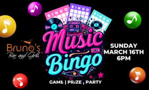 Music Bingo at Bruno's