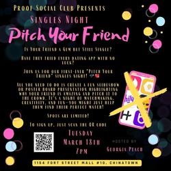 Pitch Your Friend at Proof Social Club