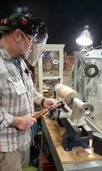 See a Woodturner at Work at the Ocean County Library Plumsted Branch