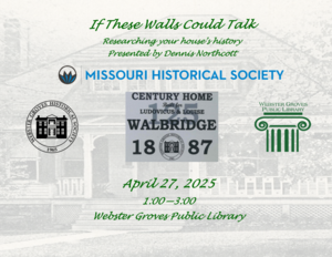 If These Walls Could Talk: Researching your house's history