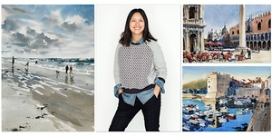 Watercolor Paint & Pour