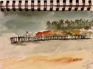 The Art of Sketching and Color Mixing with Susan Brown