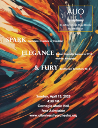 CMU All University Orchestra presents: Spark, Elegance, and Fury