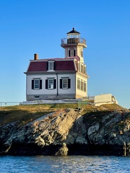 Tour of Pomham Rocks Lighthouse April 27 to August 27, 2025