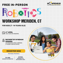 Free In-Person Robotics Workshop for Kids in Meriden, CT (7-14)