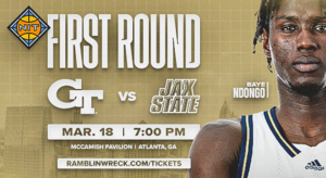 NIT First Round - Georgia Tech Men's Basketball vs Jacksonville State