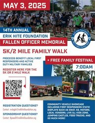 14th Annual Fallen Officer Memorial 5K & Family Day