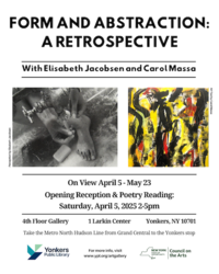 Form and Abstraction: A Retrospective — Exhibition Opening & Poetry Reading