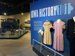 Family Exhibit Tour of Iowa's People and Places at the State Historical Society of Iowa