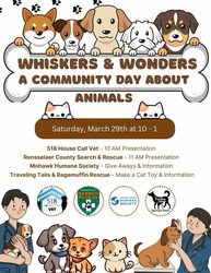 Whiskers & Wonders: A Community Day About Animals