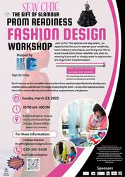 "Prom Readiness Fashion Design Sewing Workshop"
