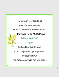 Springtime in Midlothian