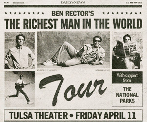 DCF CONCERTS PRESENTS: BEN RECTOR 🎵 WITH SPECIAL GUEST - THE NATIONAL PARKS 🌄