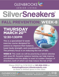Silver Sneakers Fall Prevention: Week 8 at Glenbrooke Senior Living