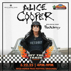 Alice Cooper Off the Track With Buckcherry