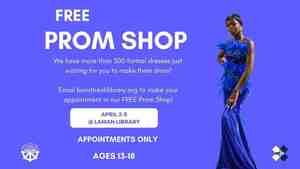 Free Prom Shop (Appointment Required)