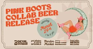 DISCO BOOTS: 2025 Pink Boots Collab Beer Release