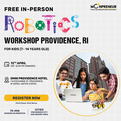 Free In-Person Robotics Workshop for Kids in Providence, RI (7-14)