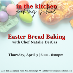 Easter Bread Baking Cooking Class