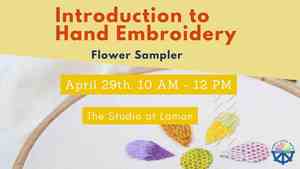 Introduction to Hand Embroidery: Flower Sampler