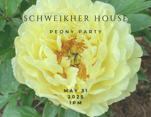 Schweikher House’s 2nd Annual Peony Party Fundraising Event