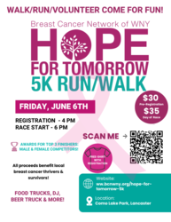 Hope for Tomorrow 5K Run/Walk