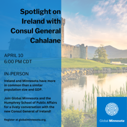 Spotlight on Ireland with Consul General Cahalane