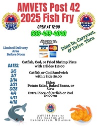 AMVETS Post 42 Fish Fry