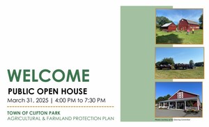 Town of Clifton Park Agriculture Plan Open House