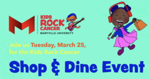 Kids Rock Cancer Shop & Dine Event