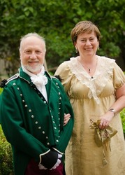Jane Austen-era Fashion Show