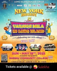 New York's Biggest 5th Vaisakhi Mela (Indian Street Fair) In Long Island