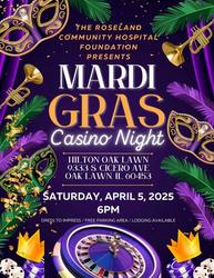 Roseland Community Hospital Presents Mardi Gras Casino Night