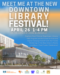Meet Me at the New Downtown Library Festival!
