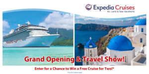 Expedia Cruises on N. Scottsdale Rd - Grand Opening & Travel Show Event! April 5 & 6