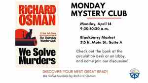 Monday Mystery Club: We Solve Murders