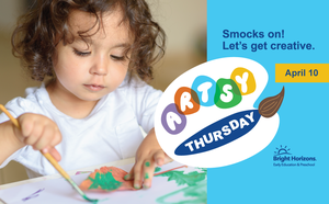 Bright Horizons Celebrates NAEYC’s Week of the Young Child with Artsy Thursday