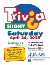 St. Louis Metro Singers Trivia Night