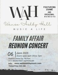 Family Affair - The Wenso Ashby Reunion Concert