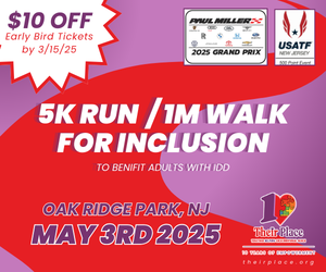 Their Place 5K Run / 1m Walk For Inclusion