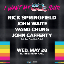 Rick Springfield at Ruth Eckerd Hall