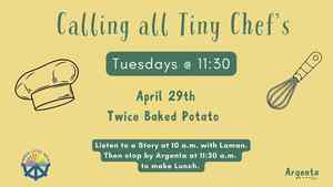 Tiny Chef: Twice Baked Potatoes