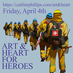Art + Heart for Heroes Fundraiser